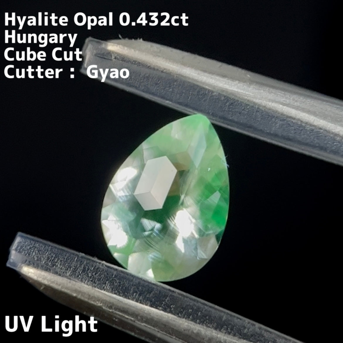 ペアシェイプ ★ハンガリー産ハイアライトオパール0.432ct ★