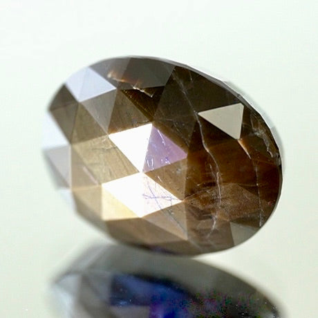 金色が輝くローズカット♪ケニア産非加熱サファイア4.694ct✨新カット初お披露目❗️ピアっちゃん作品💎7/2youtubeライブご紹介🎶