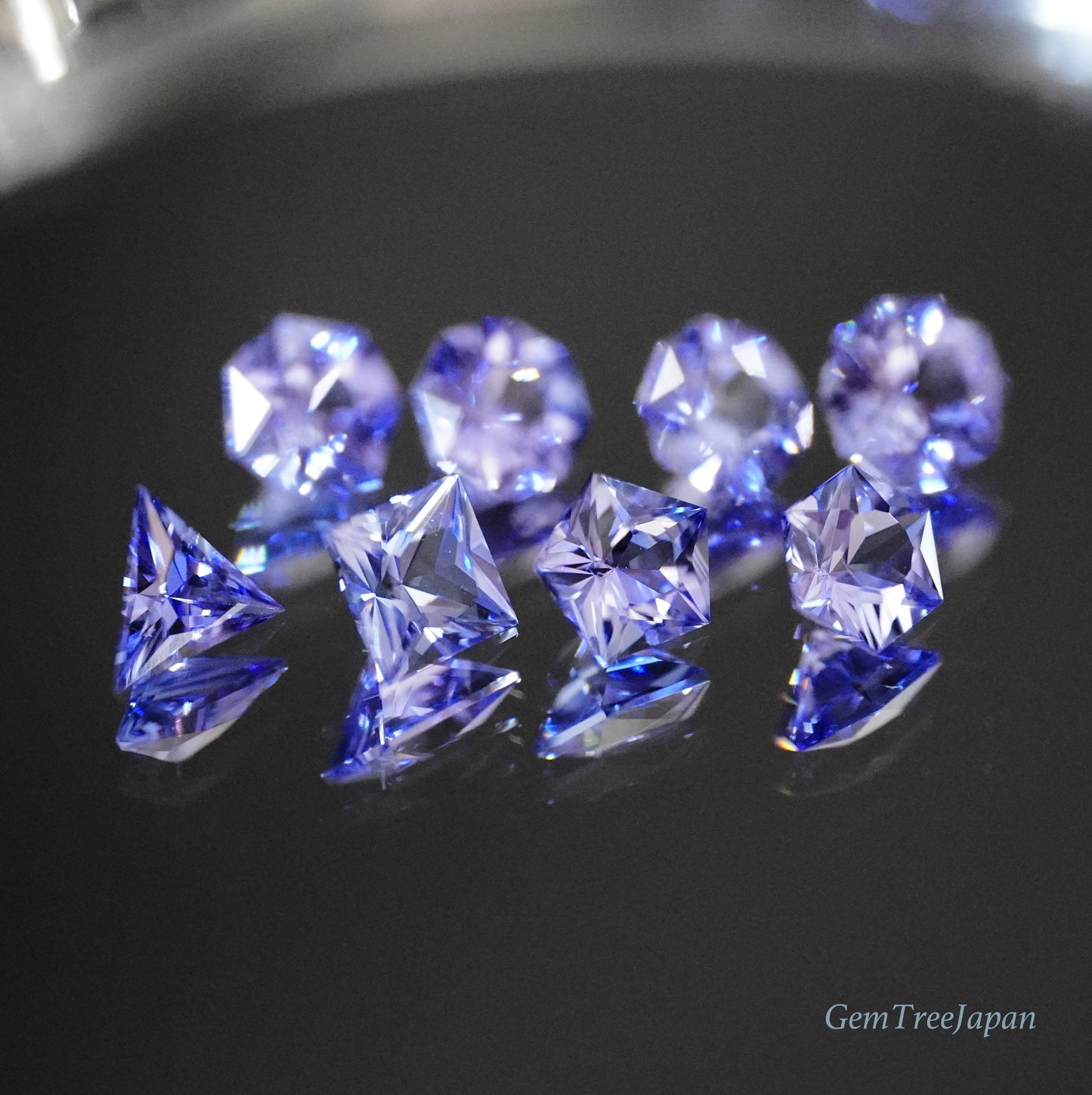 ピアッちゃん作品「タンザナイト“多角セット”」8個2.28ct✨ 10/30スタート〜11/30終了🤣