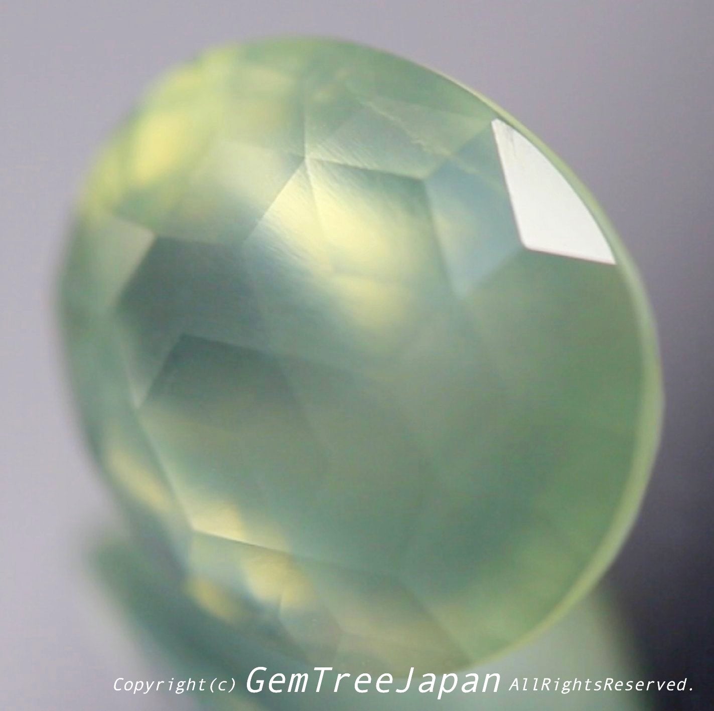 お見事👏1ct〜10ctの“キューブスターカット”のプレナイト💎こちらは10.108ct✨ゲオちゃん作品👍