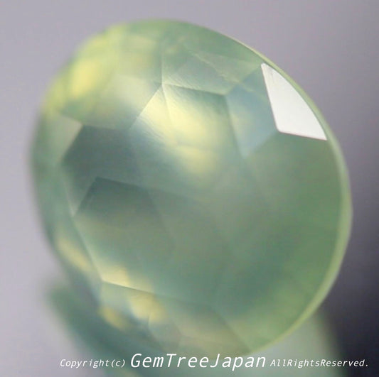 お見事👏1ct〜10ctの“キューブスターカット”のプレナイト💎こちらは10.108ct✨ゲオちゃん作品👍