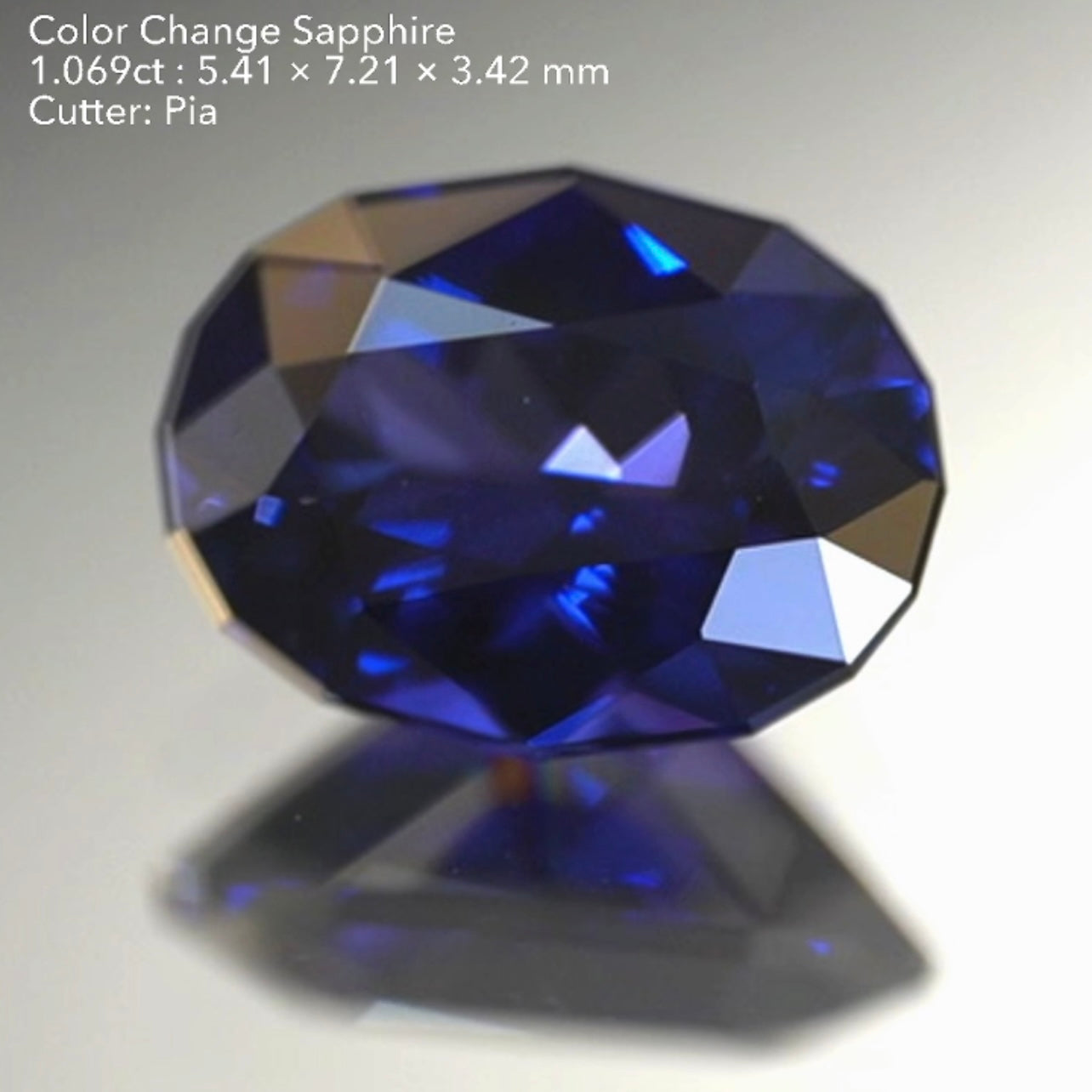 【SOLD OUT】カラーチェンジサファイア1.069ct💎ピアッちゃん作品✨お問合せ一番乗り特価でご紹介です♪