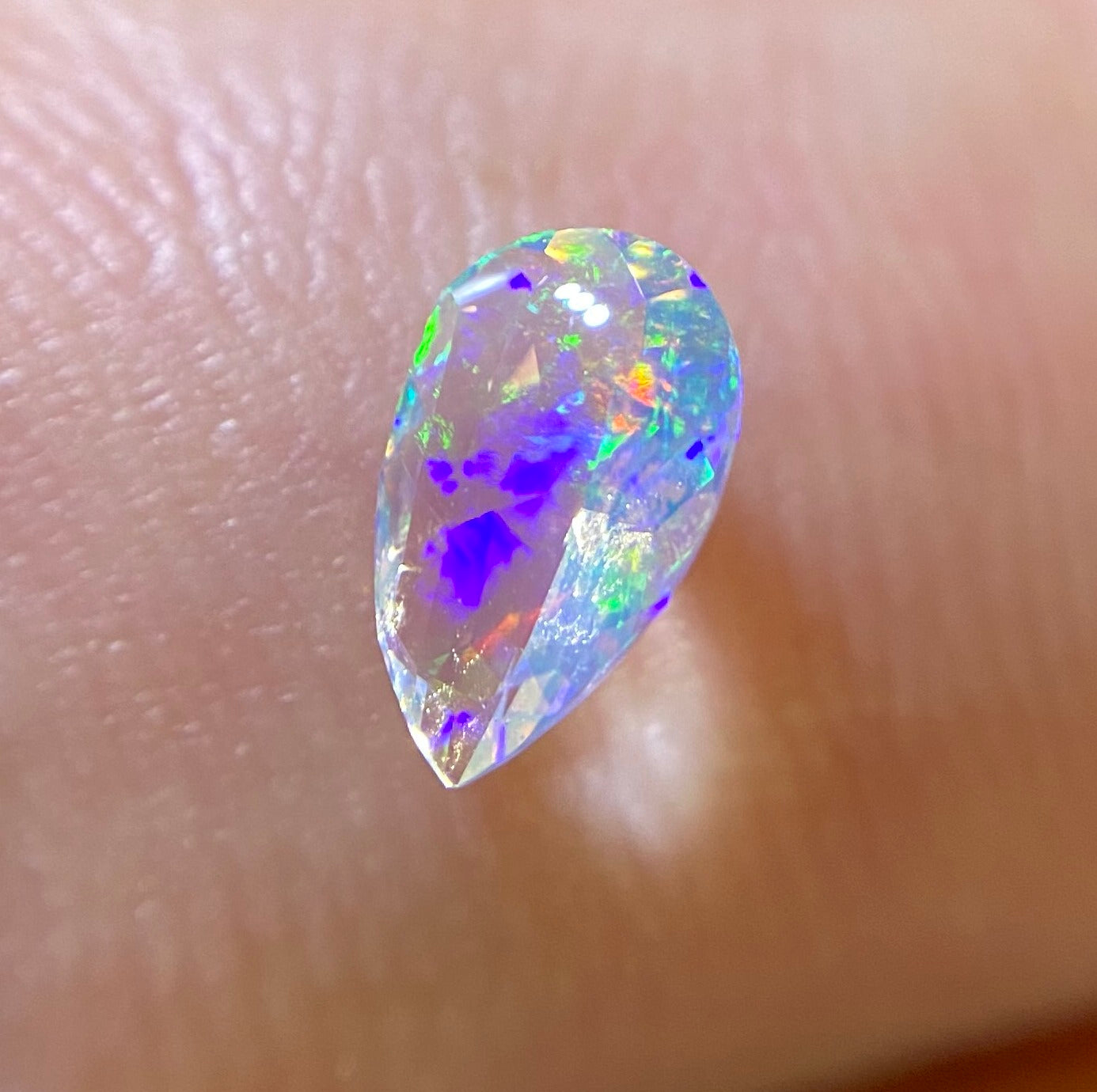 【キューブカット】メキシコオパール 0.365ct✨ゲオちゃん作品