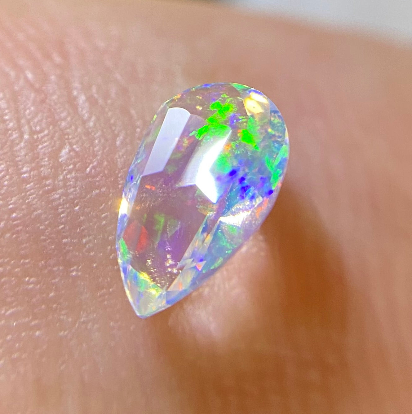 【キューブカット】メキシコオパール 0.365ct✨ゲオちゃん作品