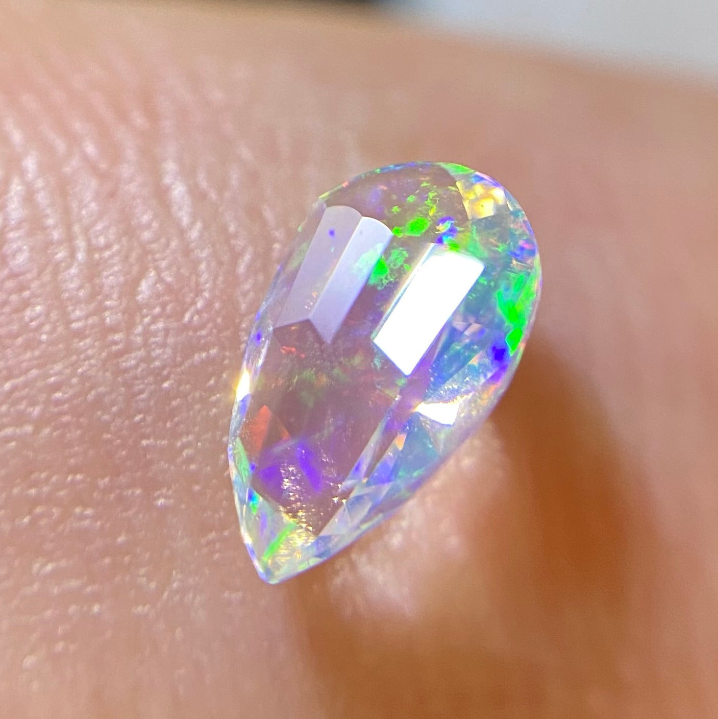 【キューブカット】メキシコオパール 0.365ct✨ゲオちゃん作品