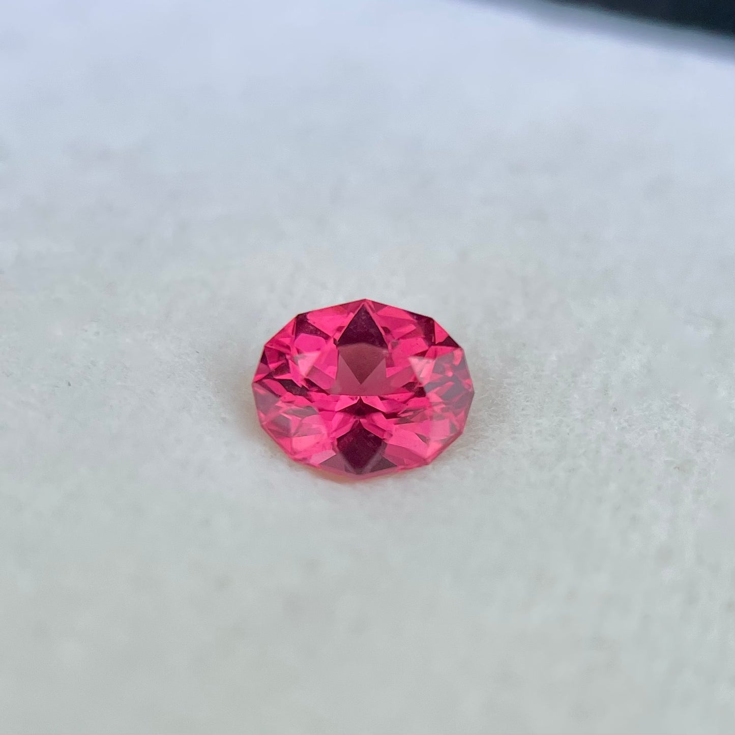なんとカワイイ🌺ツツジピンクなビルマ産レッドスピネル0.338ct ✨ ピアッちゃん作品