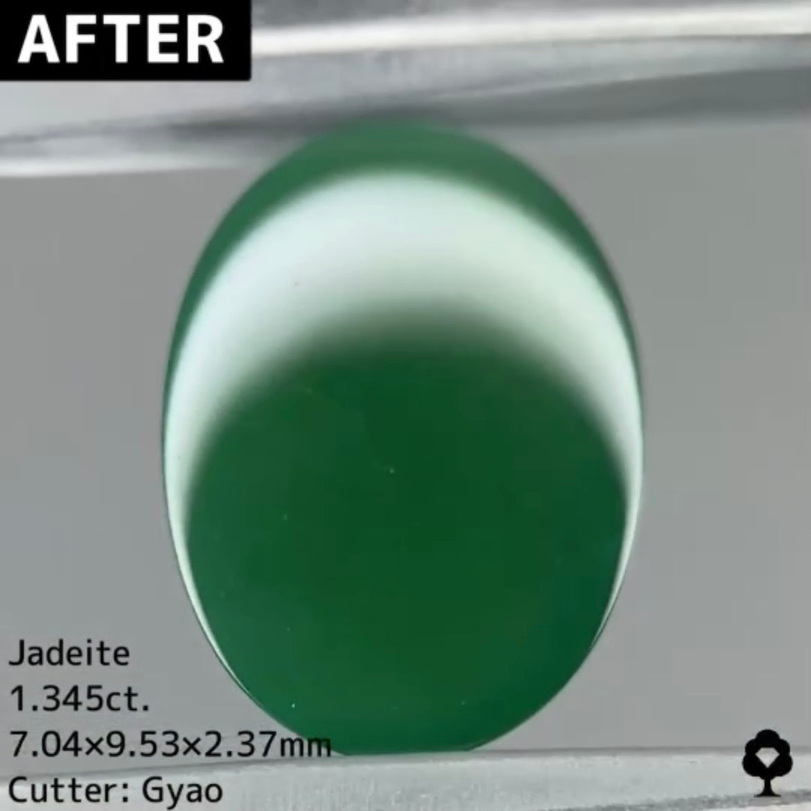 お客さま専用【BEFORE宝石】翡翠1.35ct.4ZBご利用価格