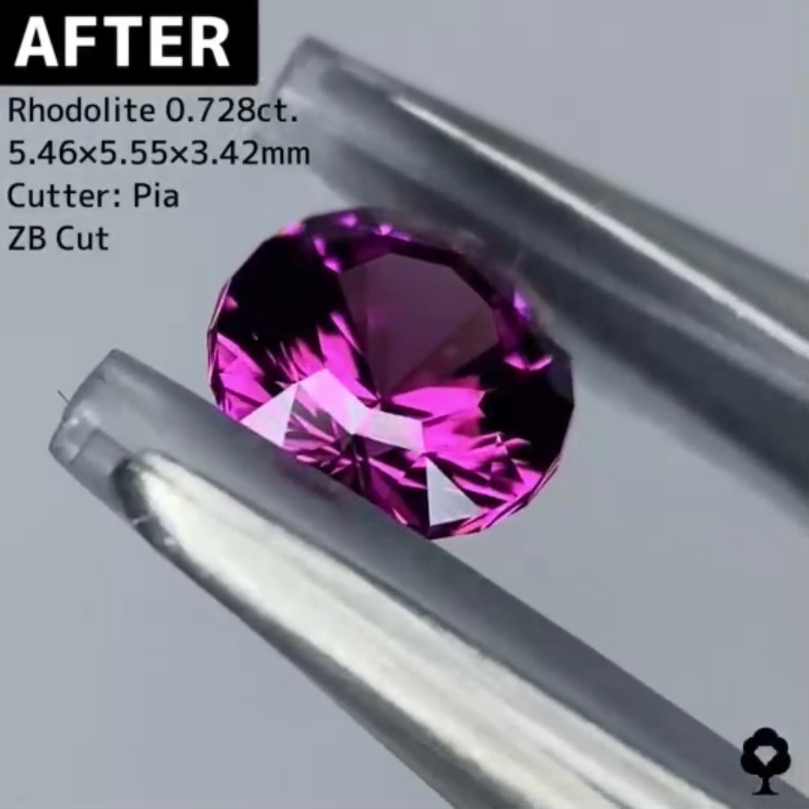 お客さま専用【BEFORE宝石】② ロードライトガーネット 0.83ct