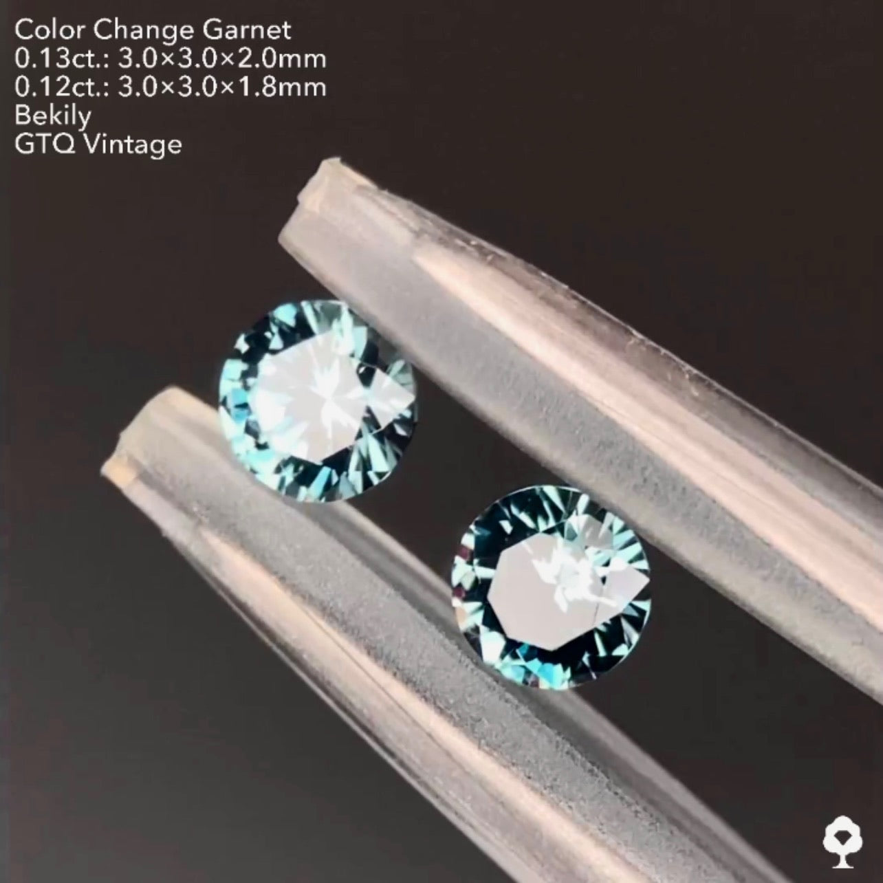 No.1️⃣5️⃣ベキリー(カラーチェンジ)ガーネット0.12ct/0.13ct❤️🔥全サイトで販売スタートLive💎✨❤️🔥🔦