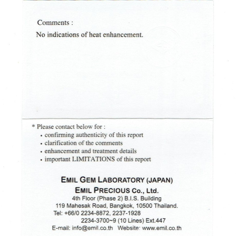 【SOLD OUT】シラー出現✨モザンビーク産非加熱サファイア0.403ct/GTQヴィンテージ作品★お問い合わせ1番乗り価格★