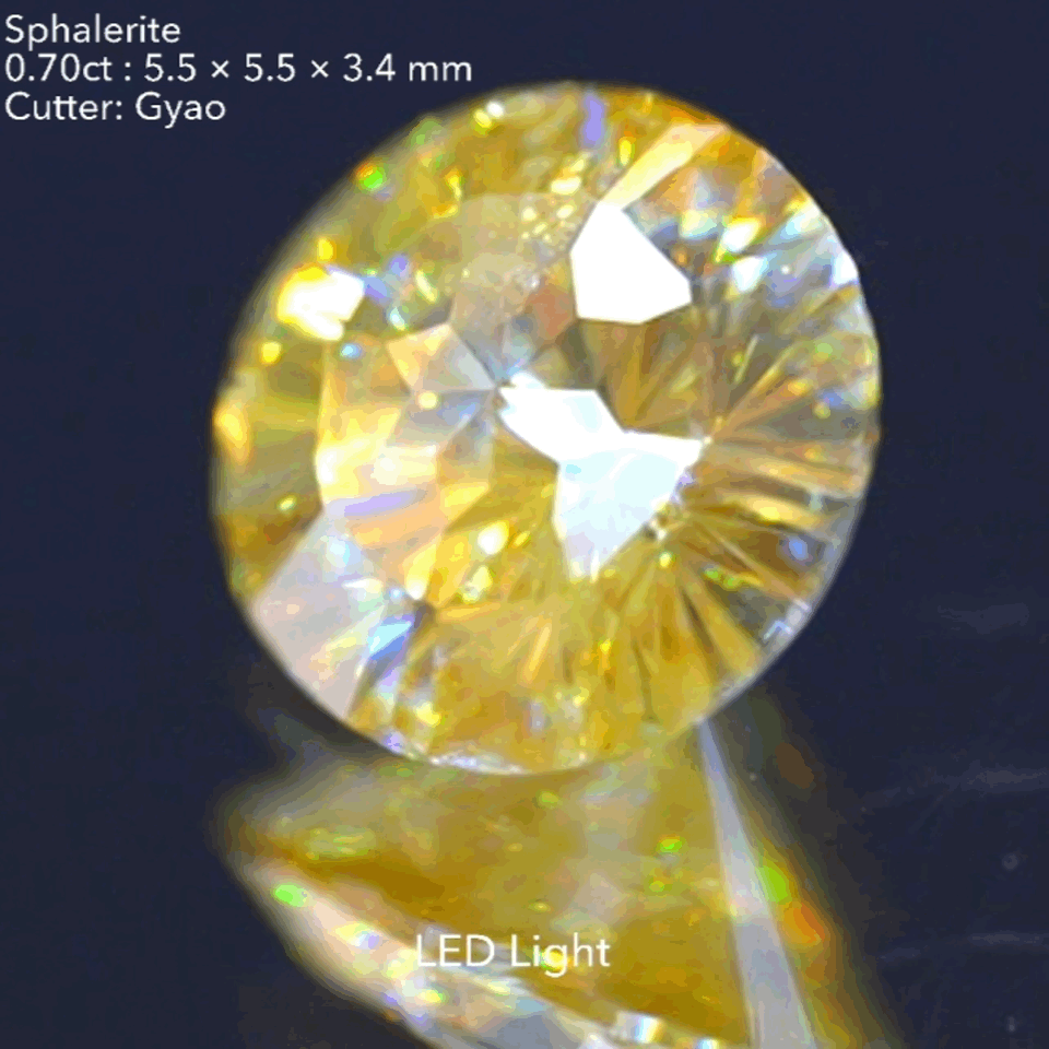 【ご当選者さま専用】情報量の多い新カット❗️スファレライト0.70ct✨進化版キューブカットシリーズ💎ゲオちゃん作品