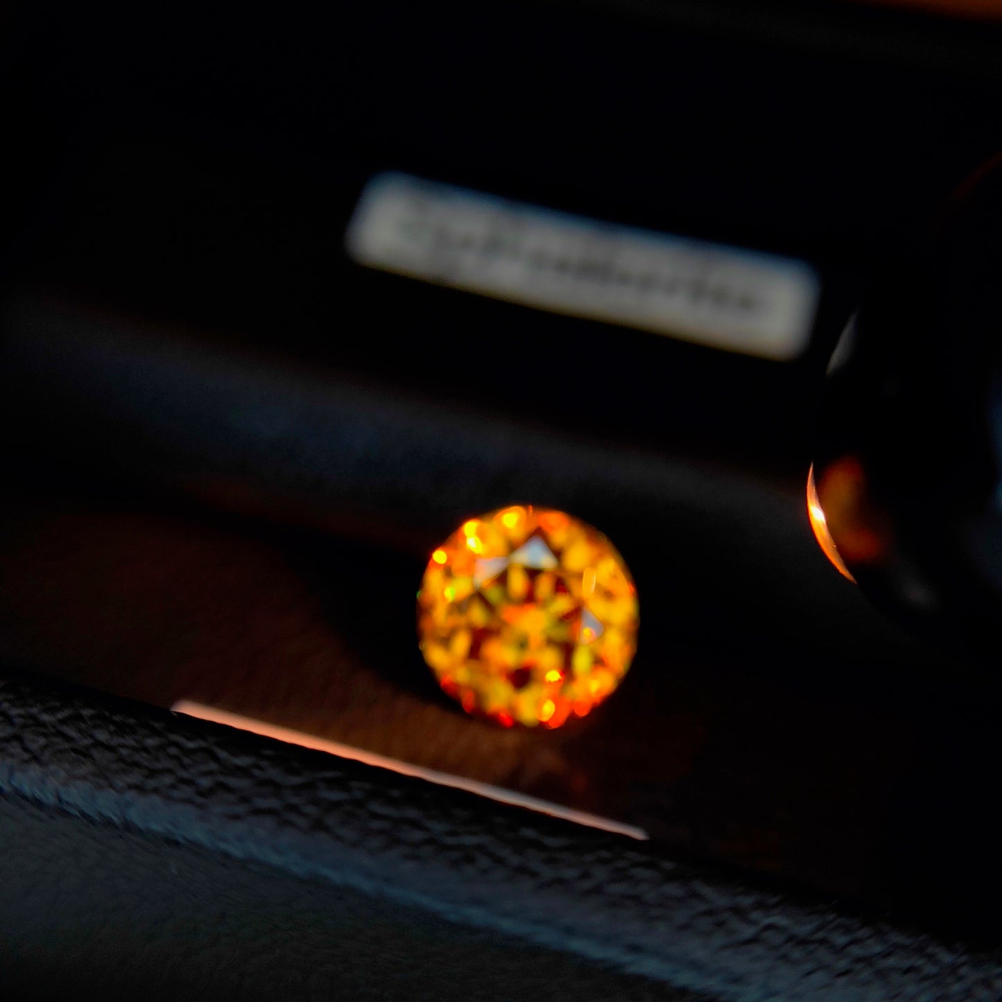 整ったラウンドカットで堂々と輝く🔥スファレライト1.457ct./イガちゃん作品