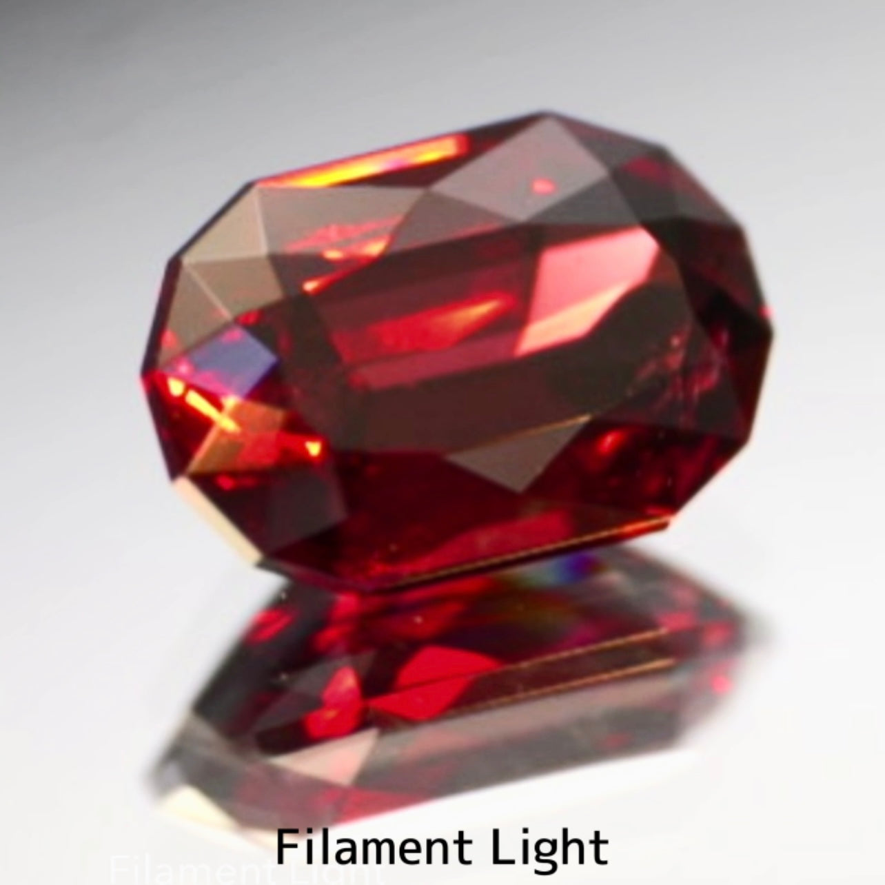 パイラルスパイト(3種混合)ガーネット♪希少レッドマラヤ1.924ct💎ピアッちゃん作品✨