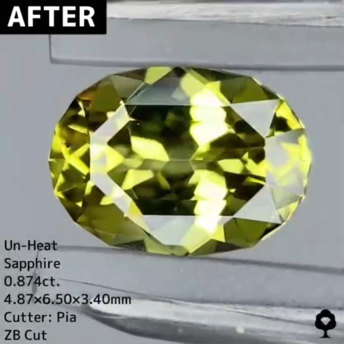 完成するまで特価【BEFORE宝石】ボープロイサファイア1.06ct.