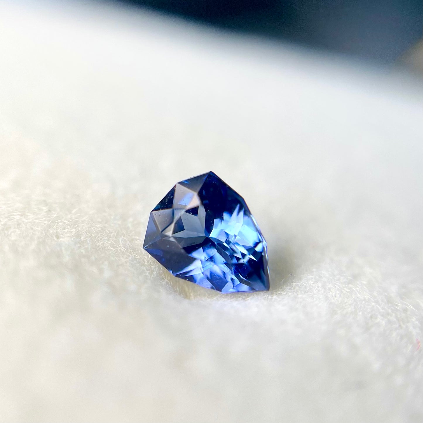 爽やかさも感じたいブルー💙コーンフラワーブルー系サファイア0.216ct ピアッちゃん作品