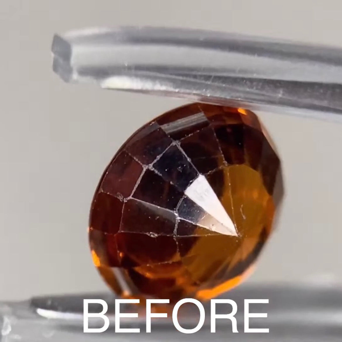 【お客様専用ページ】Beforeヘソナイトガーネット 2.89ct