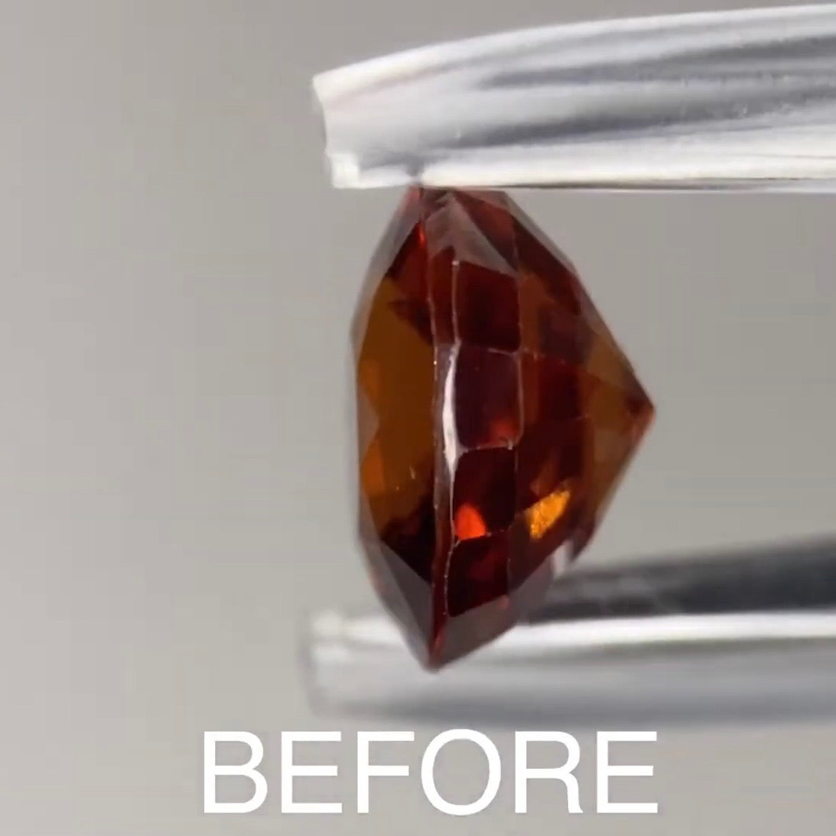 【お客様専用ページ】Beforeヘソナイトガーネット 2.89ct
