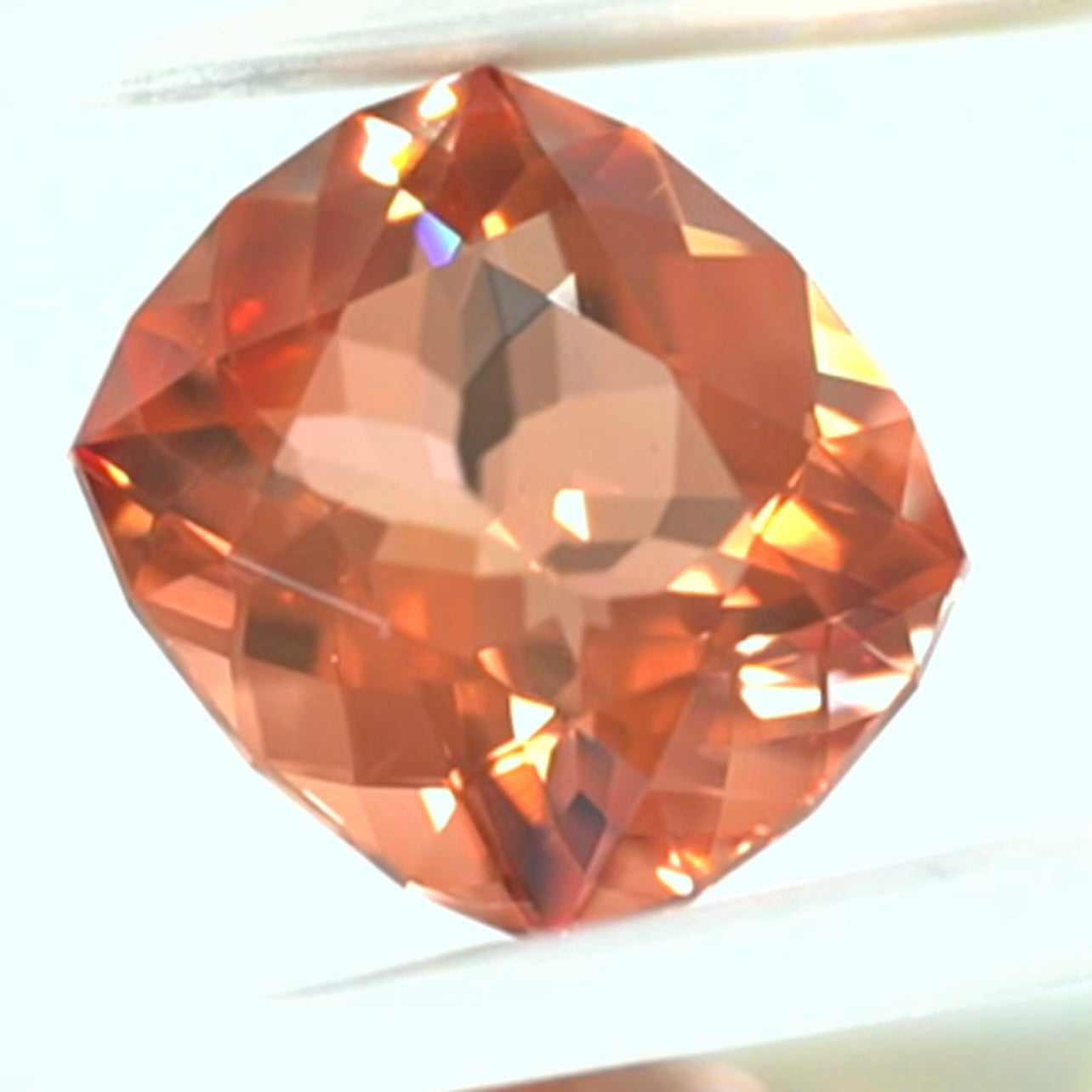 超美色シェリー系オレンジ✨大粒コンゴ産アンデシン5.989ct💎1/23スタート〜2/23終了🤣 ピアッちゃん作品🎁