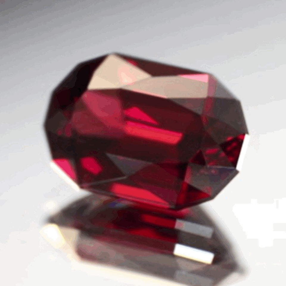 パイラルスパイト(3種混合)ガーネット♪希少レッドマラヤ1.924ct💎ピアッちゃん作品✨