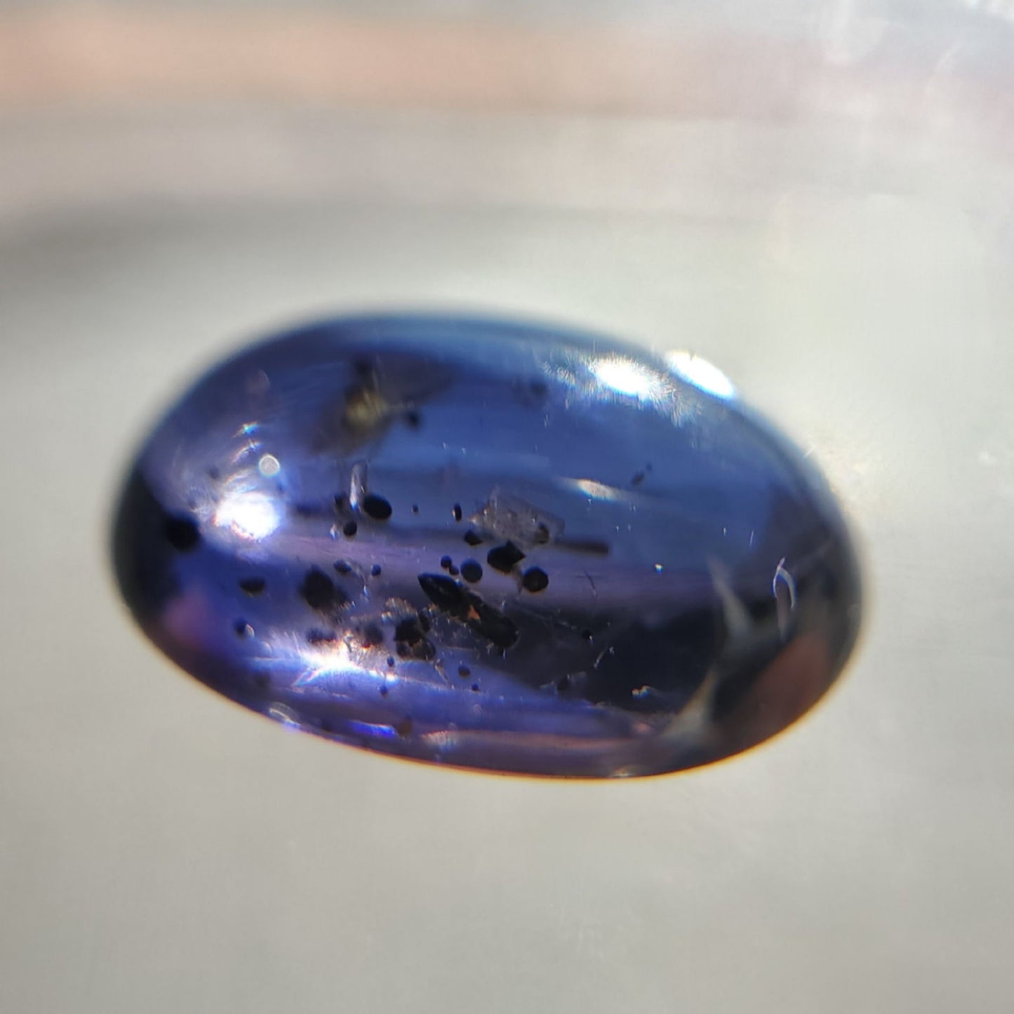 夜空に浮かぶ箒星(ほうきぼし)☄️彗星アイオライト2.42ct✨