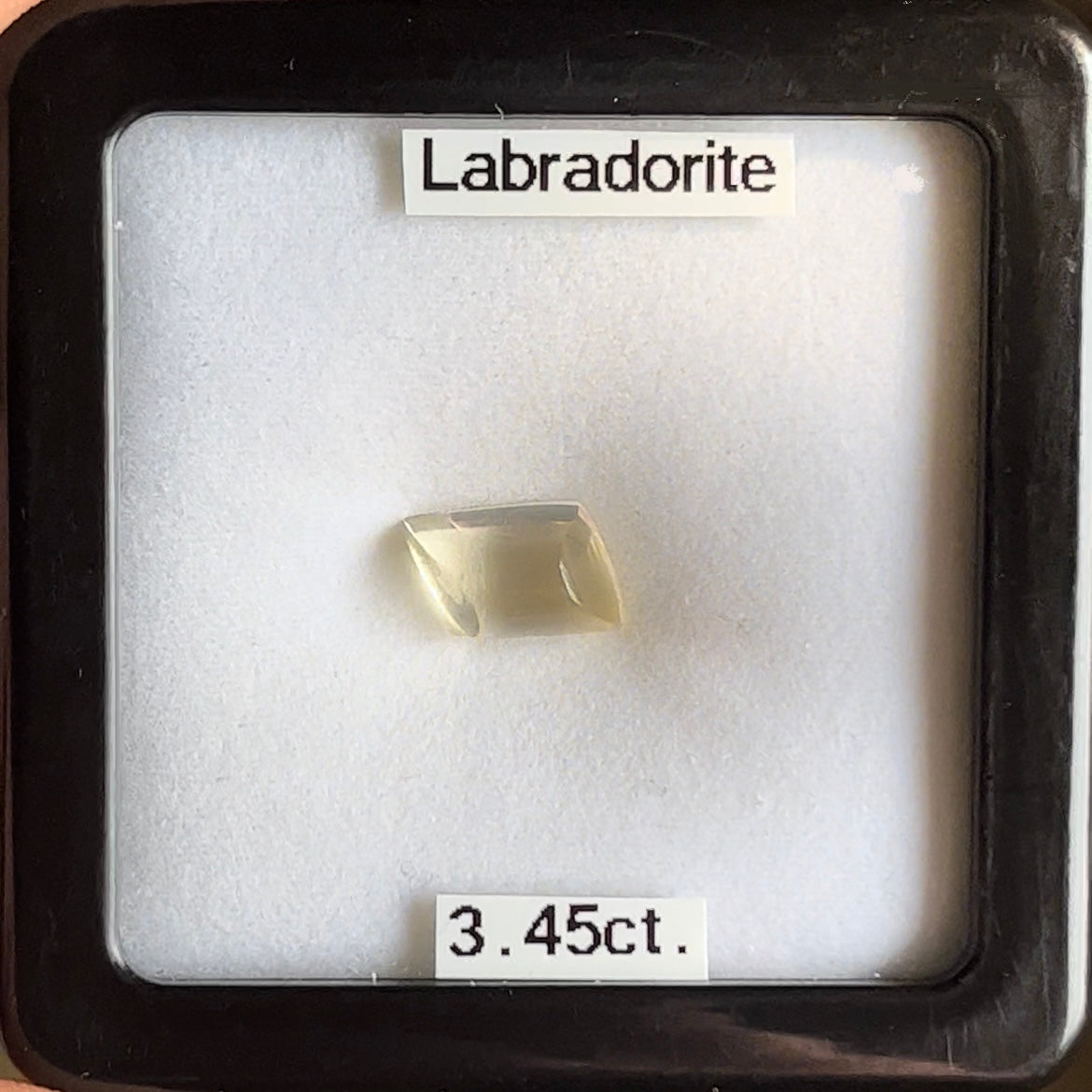 【ご落札者さま専用】ラブラドライト 3.45 ct デンちゃん(社長)作品 ユサコレ放出品🦐