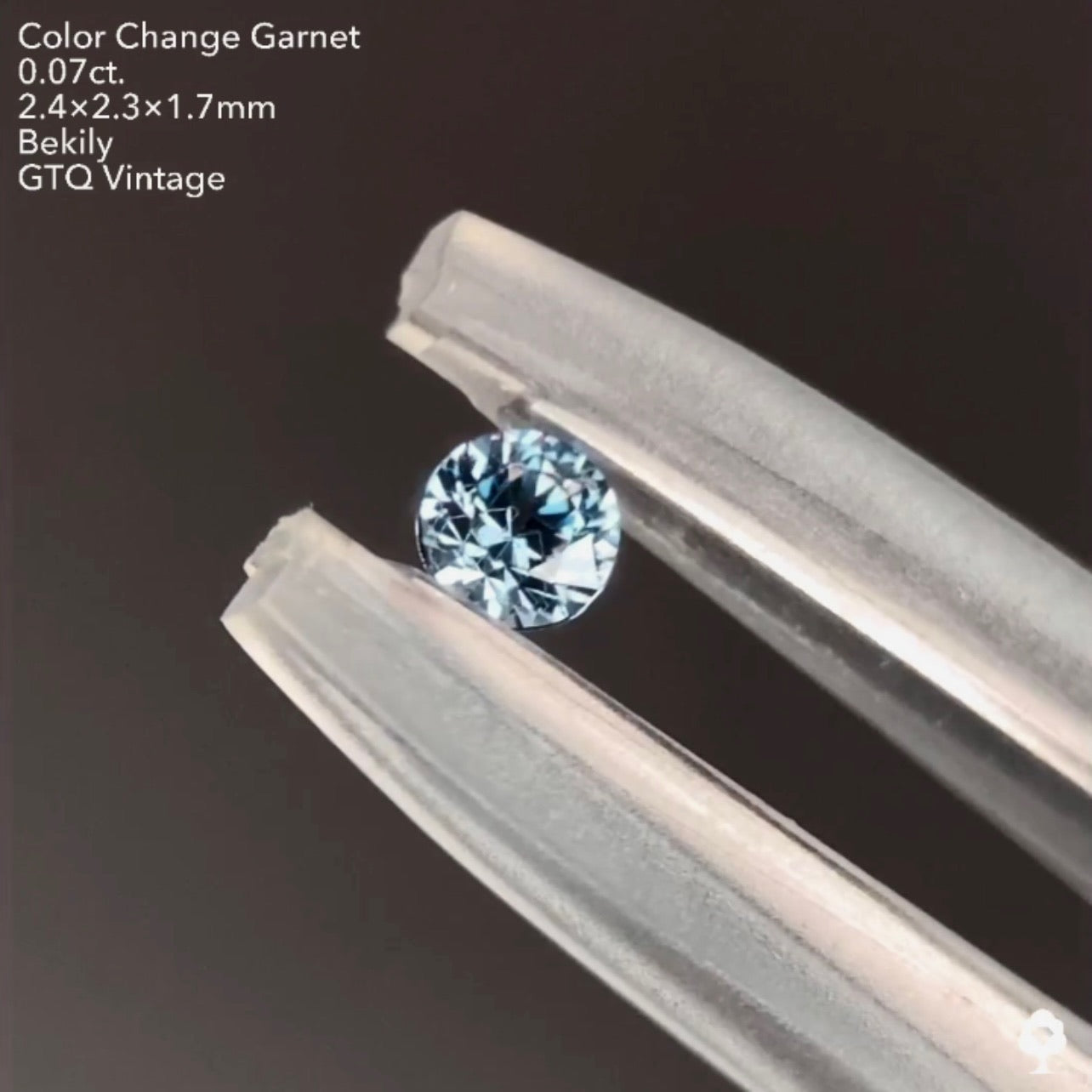 【お客様専用ページ】No.5️⃣ベキリー(カラーチェンジ)ガーネット0.07ct❤️🔥全サイトで販売スタートLive💎✨❤️🔥🔦