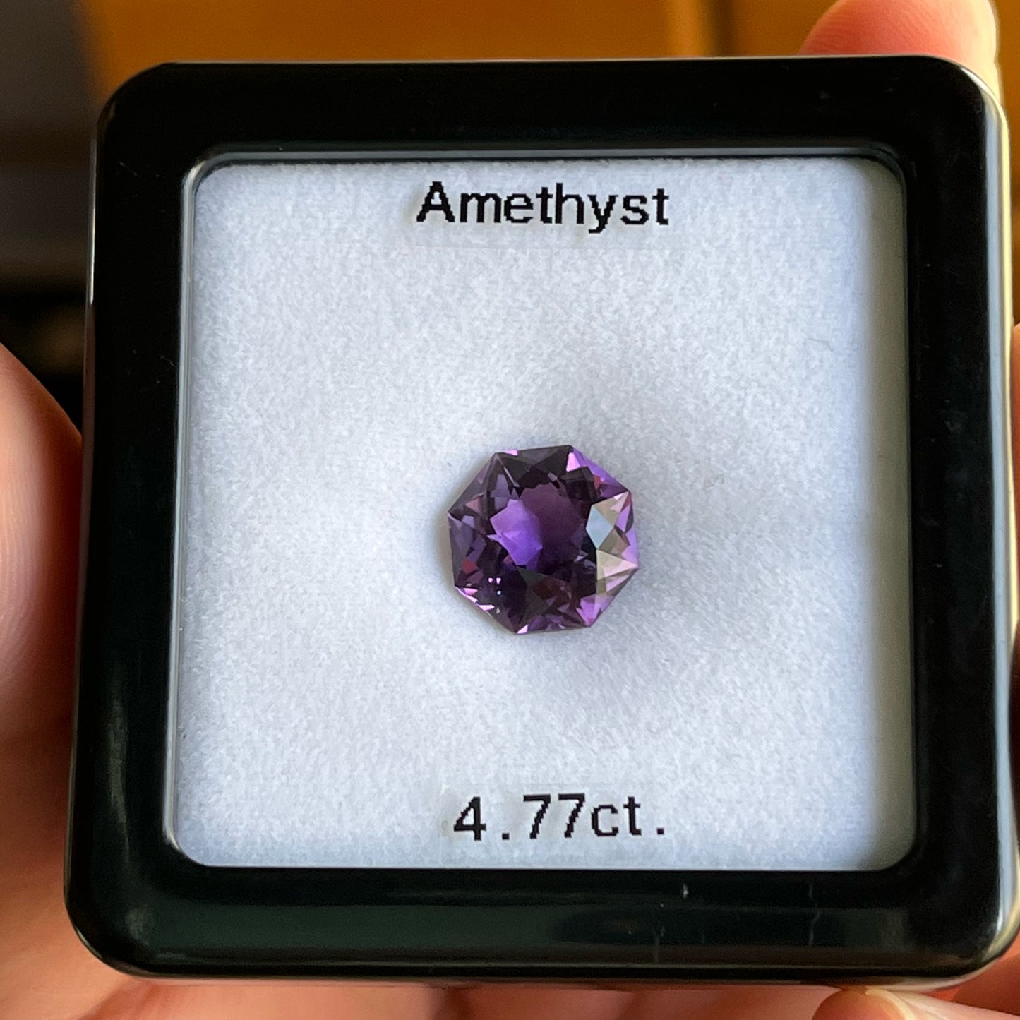 【お客さま専用】アメジスト 4.77 ct 8角形 ピアっちゃん作品 ユサコレ放出🦐2ZBご利用価格