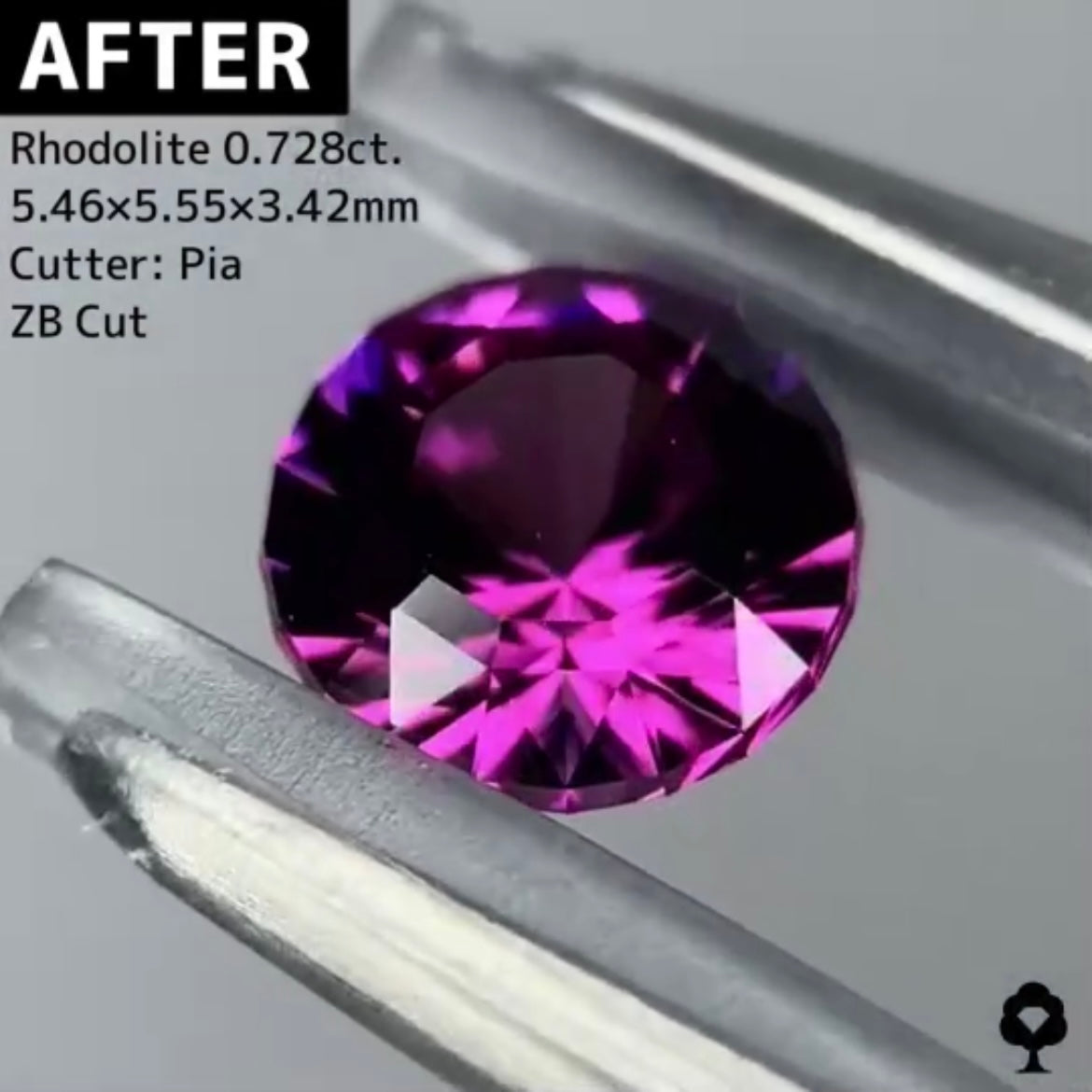お客さま専用【BEFORE宝石】② ロードライトガーネット 0.83ct