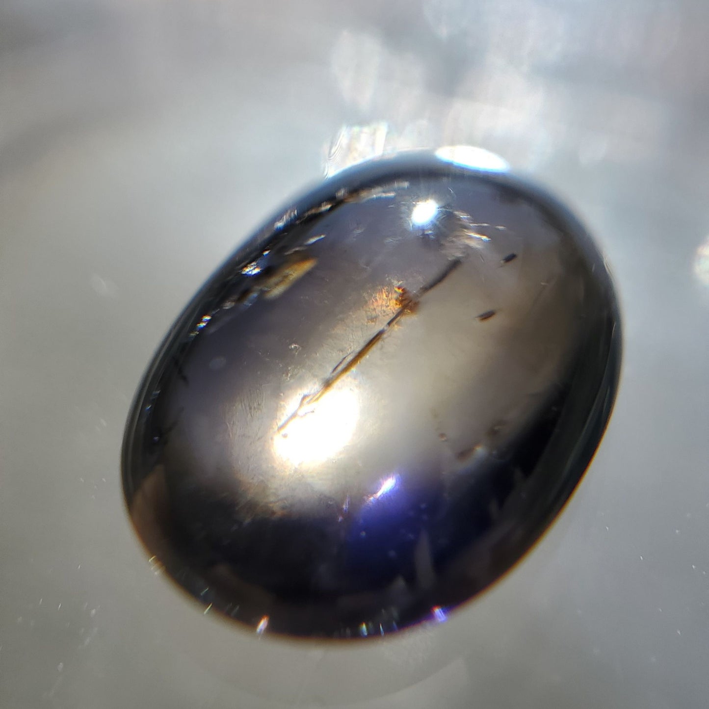 夜空に浮かぶ箒星(ほうきぼし)☄️彗星アイオライト2.42ct✨
