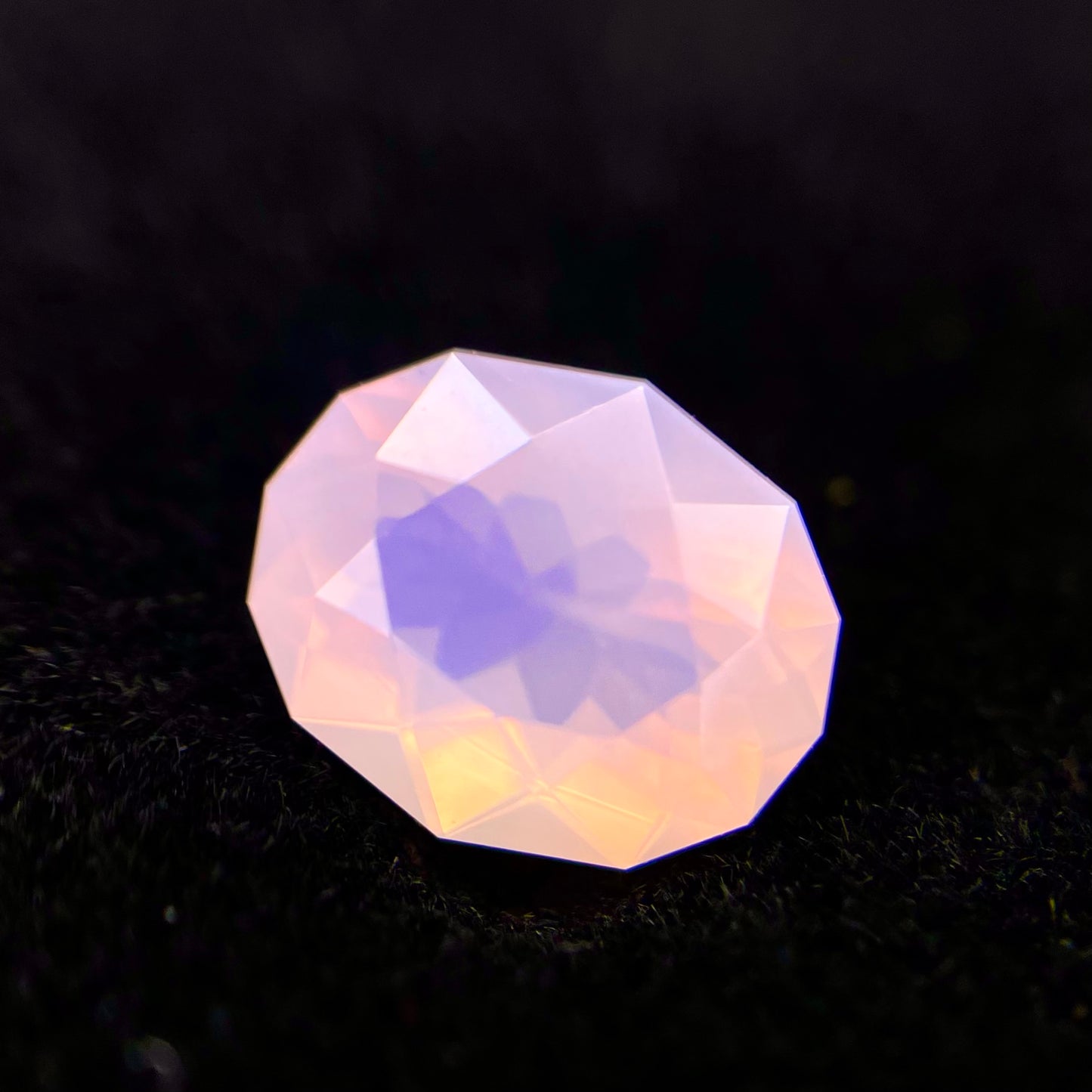 この程よい透明度♡ピンクオパール0.944ct ✨ピアッちゃん作品 💖4/14チハルームご紹介作品💖