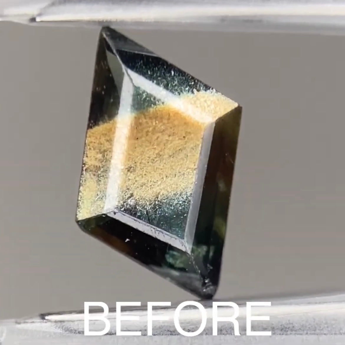 【お客様専用ページ】Before ゴールドシーンサファイア1.13ct