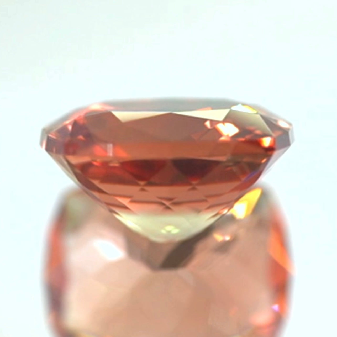 超美色シェリー系オレンジ✨大粒コンゴ産アンデシン5.989ct💎1/23スタート〜2/23終了🤣 ピアッちゃん作品🎁