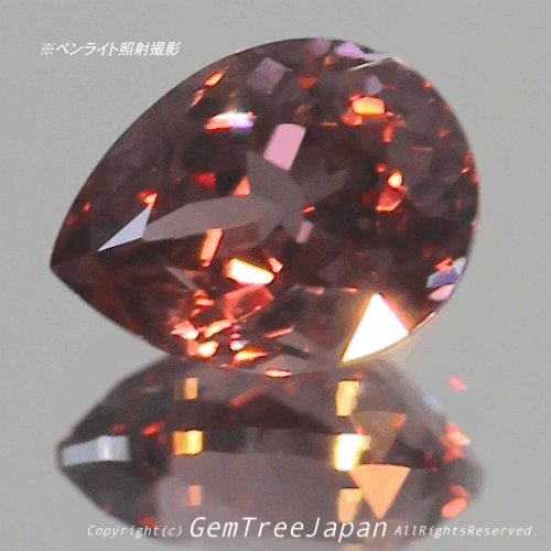 カッコいい地色と素晴らしい輝き0.934ct💎チョット面白い括りのスピネル特集👍ペンライトで赤味を増して輝くシリーズ💎全てピアっちゃん作品✨