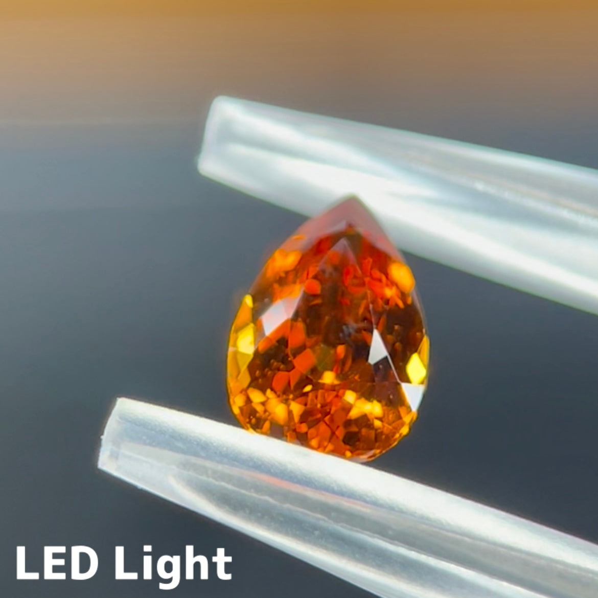 【お客様専用ページ】スペサタイトガーネット 0.98 ct、ルースケース小5個