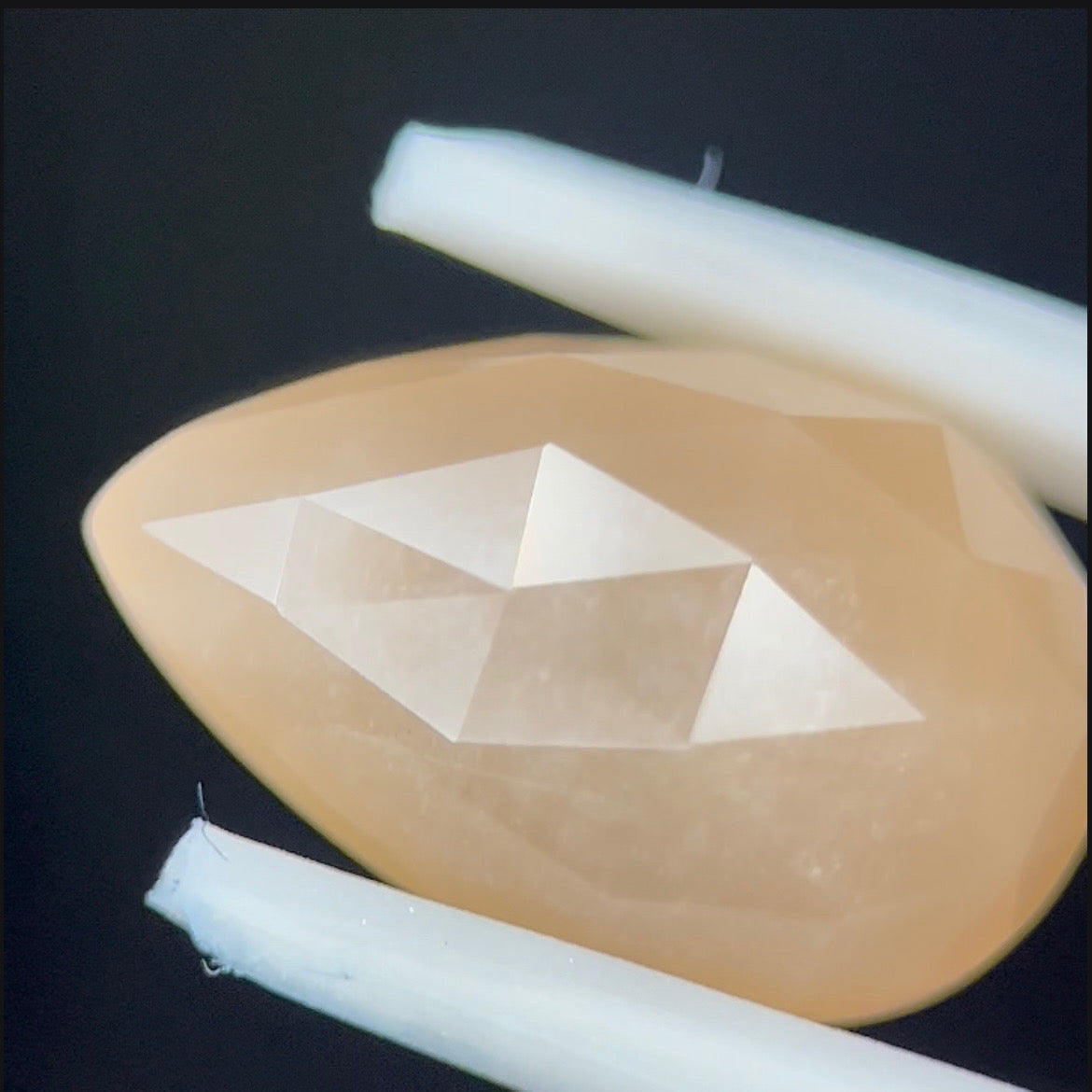 サンストーン 7.64 ct 師匠作品 ユサコレ放出🦐