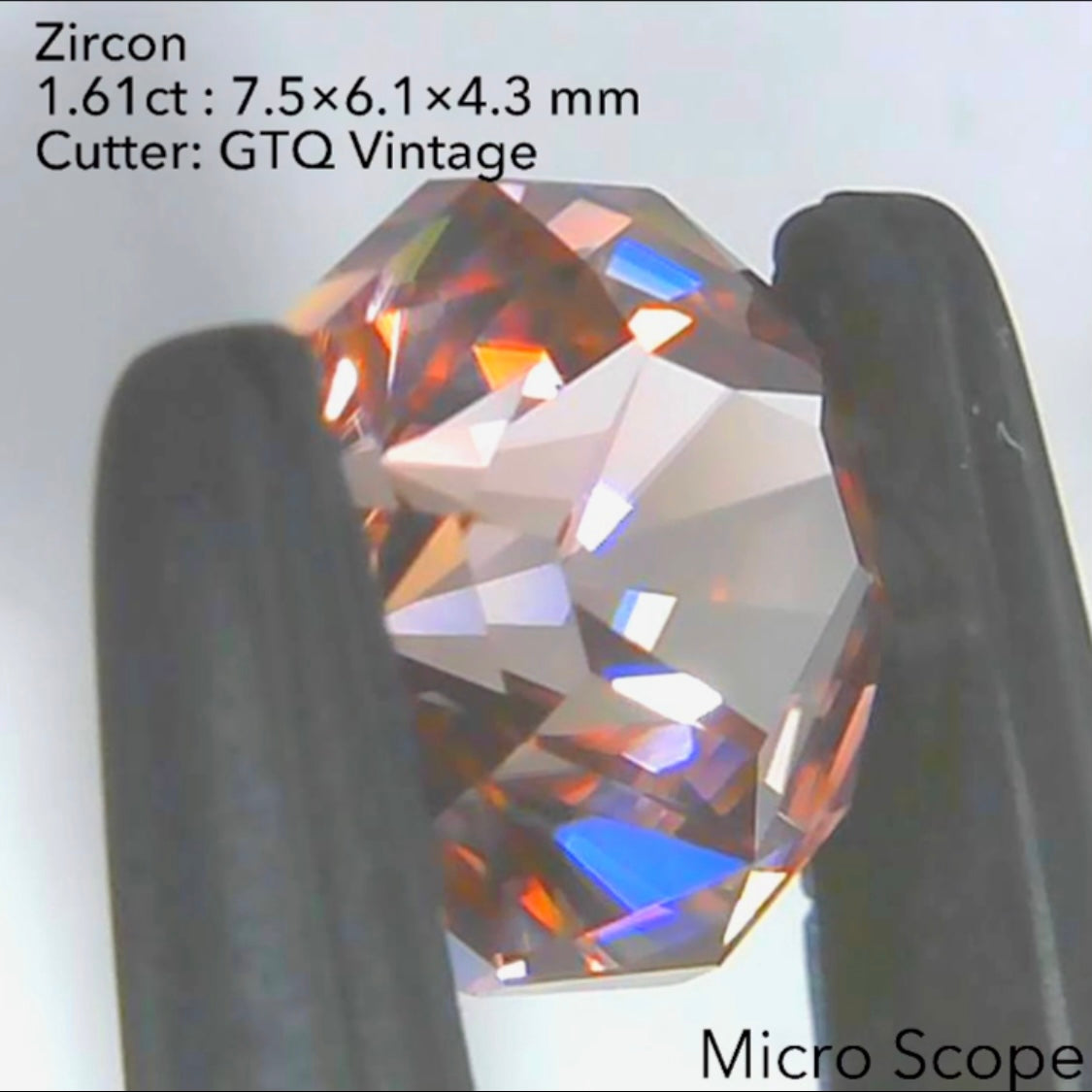 5年越しの新作発表✨貴重な美色のピンクジルコン1.61ct💎GTQヴィンテージ作品