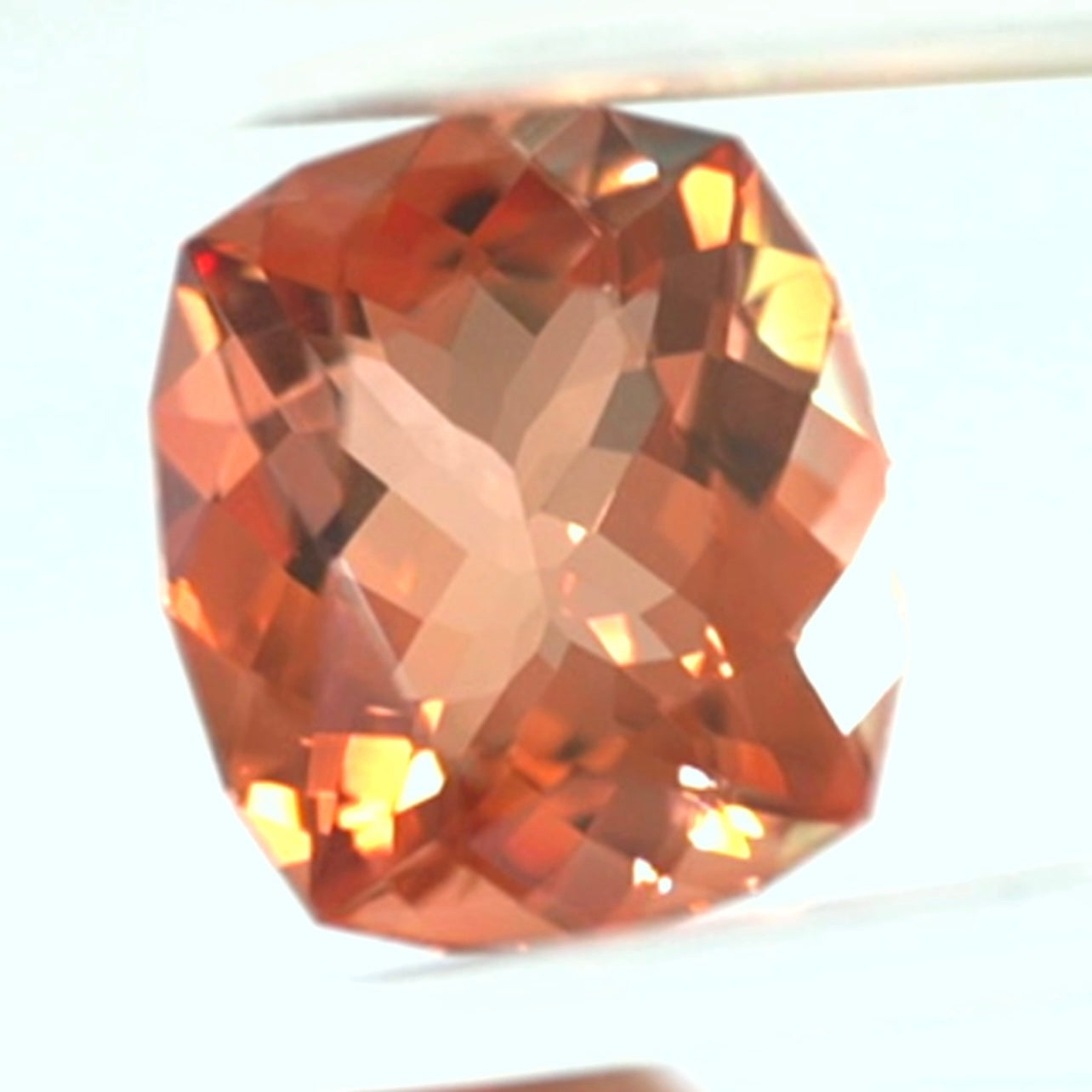 超美色シェリー系オレンジ✨大粒コンゴ産アンデシン5.989ct💎1/23スタート〜2/23終了🤣 ピアッちゃん作品🎁