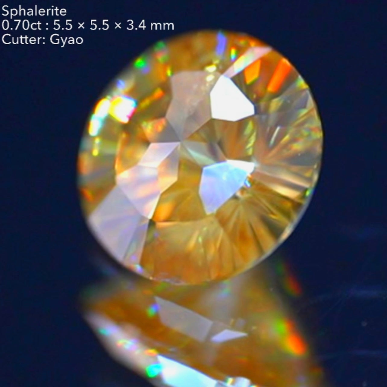 【ご当選者さま専用】情報量の多い新カット❗️スファレライト0.70ct✨進化版キューブカットシリーズ💎ゲオちゃん作品