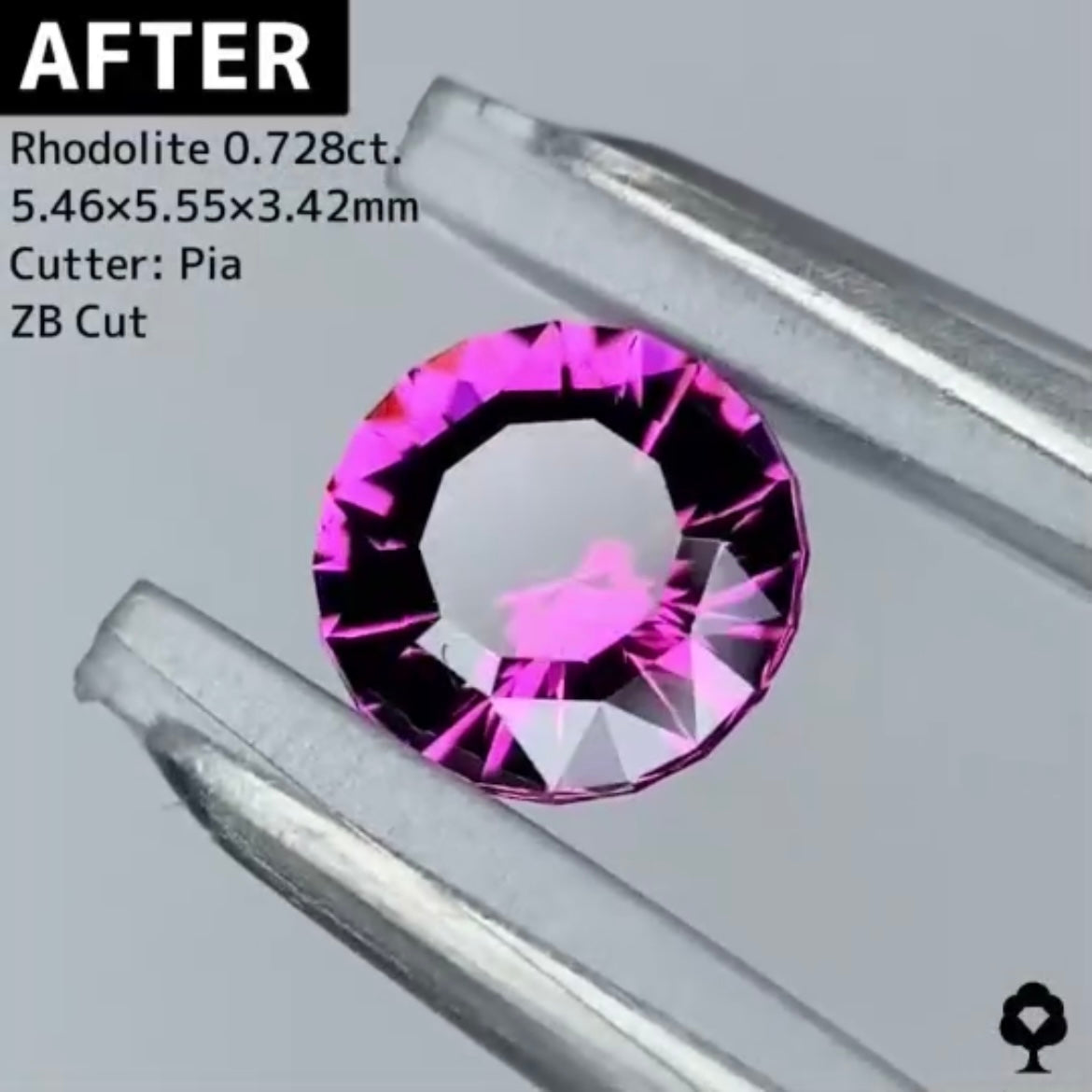 お客さま専用【BEFORE宝石】② ロードライトガーネット 0.83ct
