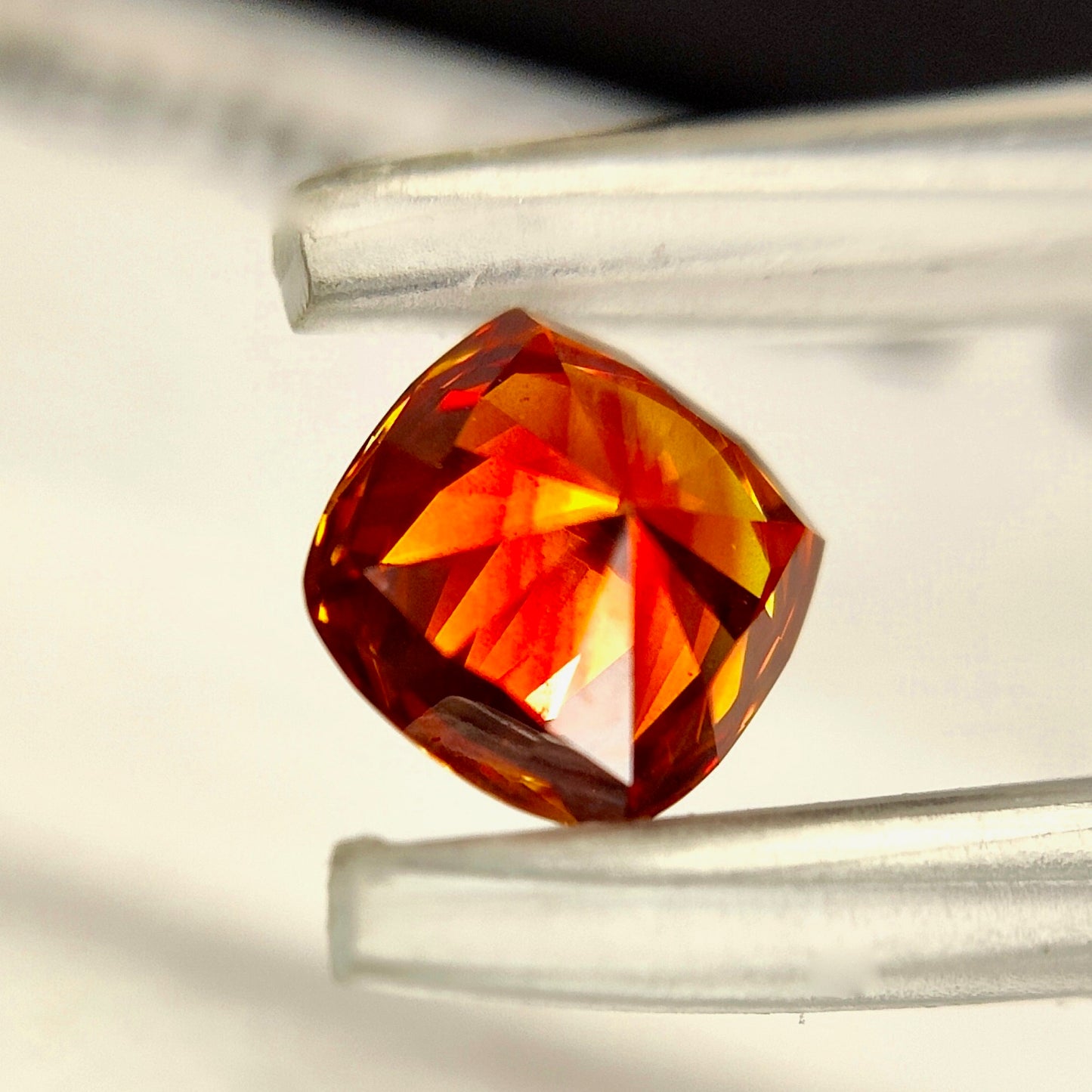 透き通る艶オレンジ🔥スファレライト1.17ct./ゲオちゃん作品