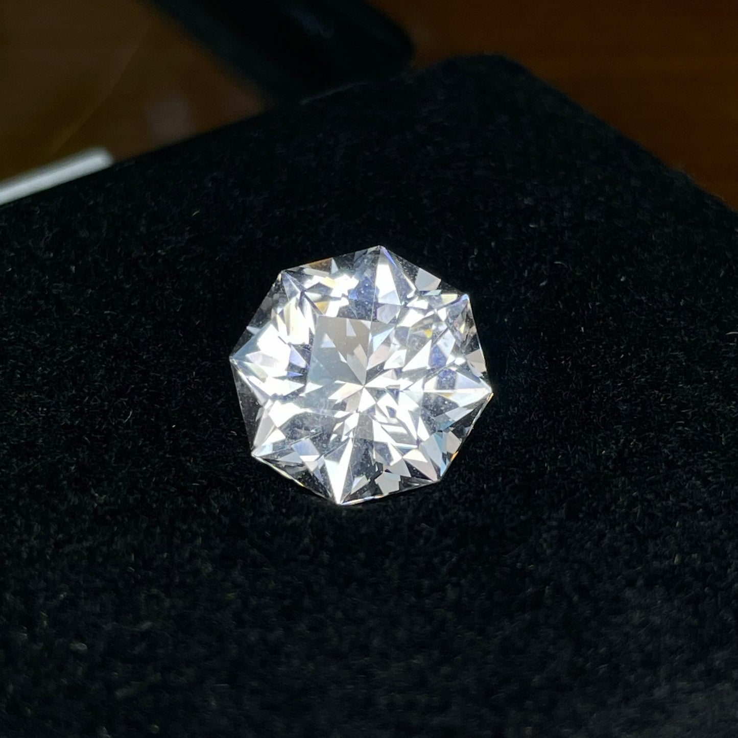 純白の結晶がここに✨スクエアステップテーブル💎ダンビュライト4.922ct ピアッちゃん作品💖4/15チハルームご紹介作品💖【まだまだ個展は終わらない!特別プライス】