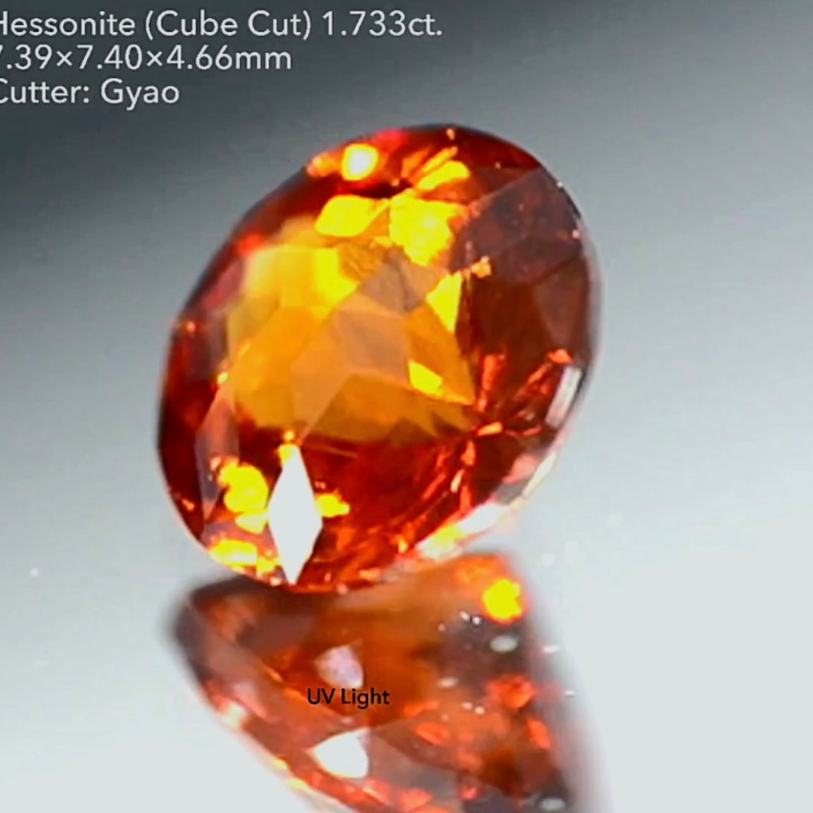 【交渉人ライブ、購入者専用】ヘソナイト 1.733 ct ラウンドキューブ ゲオちゃん作品★15ZB使用価格