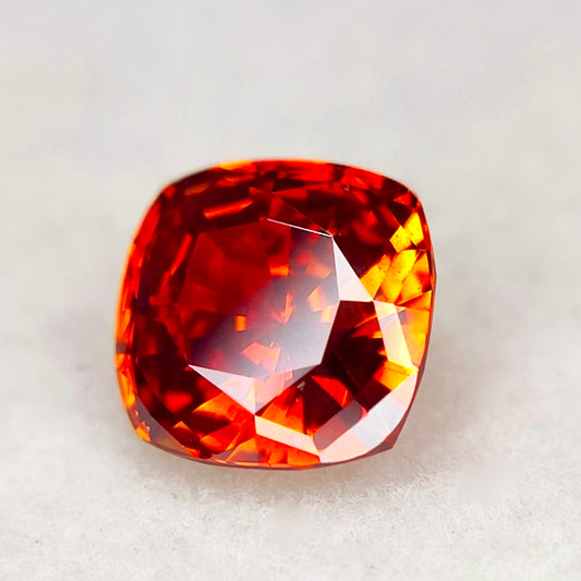 透き通る艶オレンジ🔥スファレライト1.17ct./ゲオちゃん作品