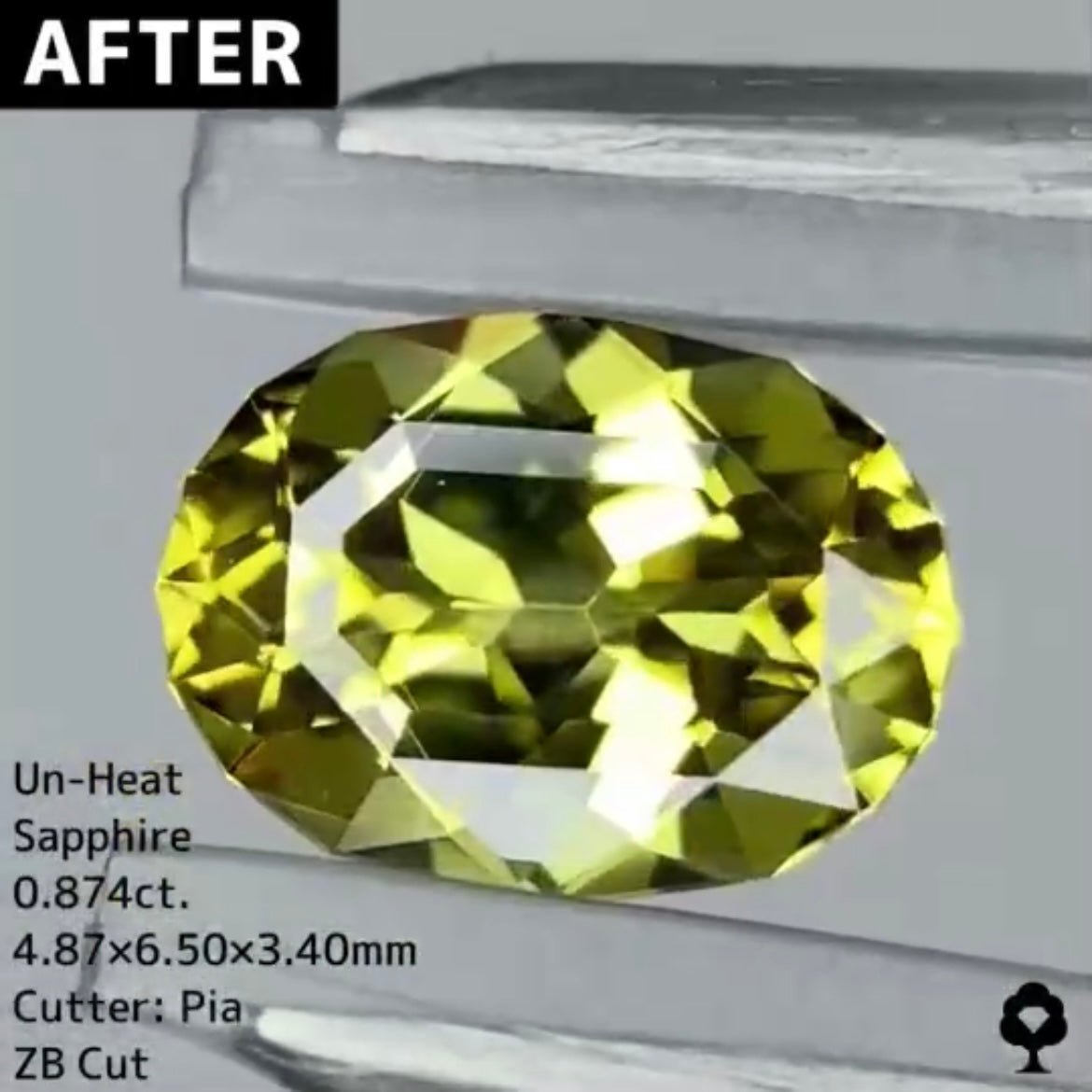 完成するまで特価【BEFORE宝石】ボープロイサファイア1.06ct.