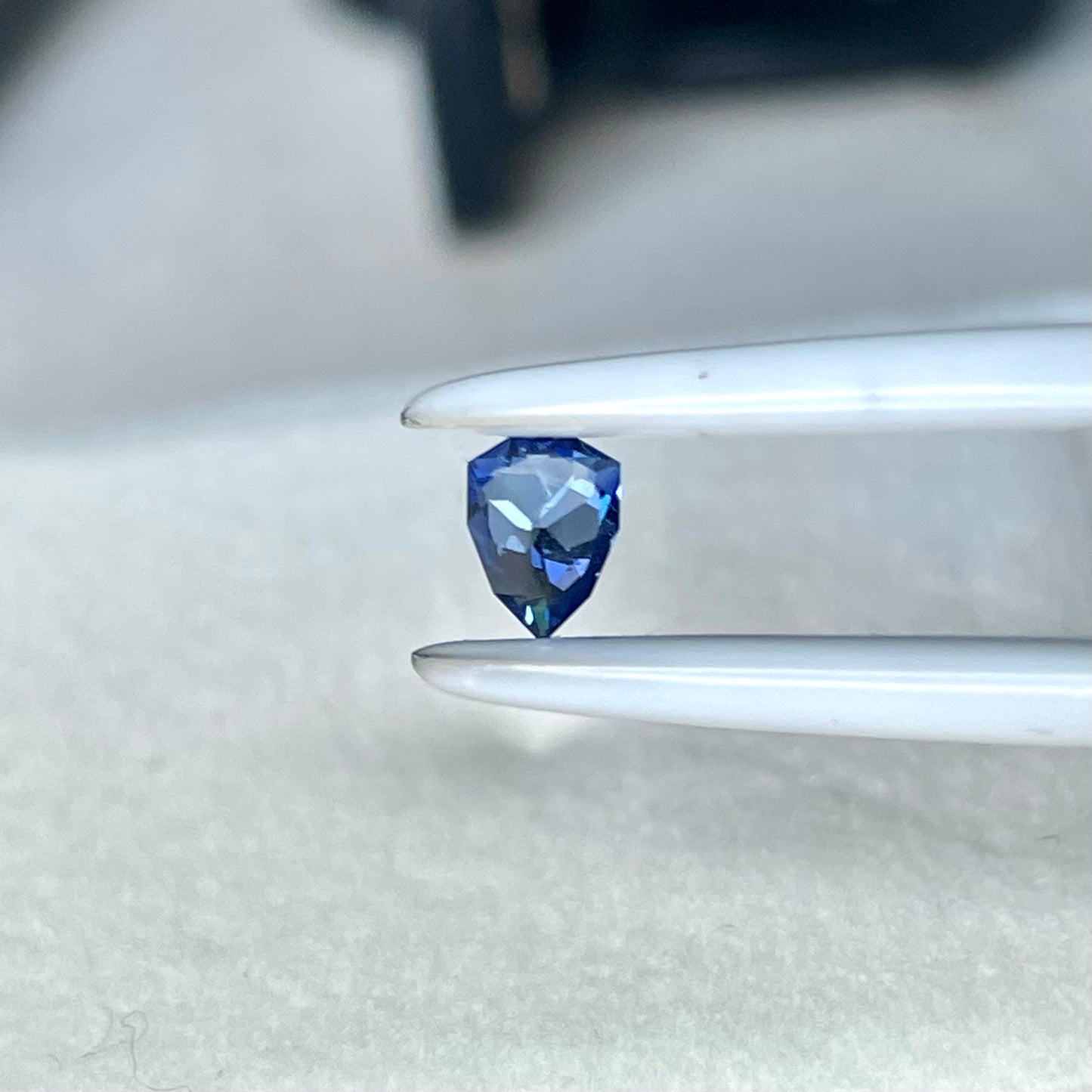 爽やかさも感じたいブルー💙コーンフラワーブルー系サファイア0.216ct ピアッちゃん作品