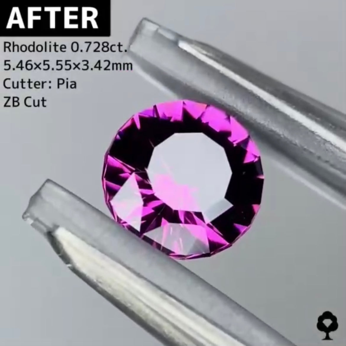 お客さま専用【BEFORE宝石】② ロードライトガーネット 0.83ct