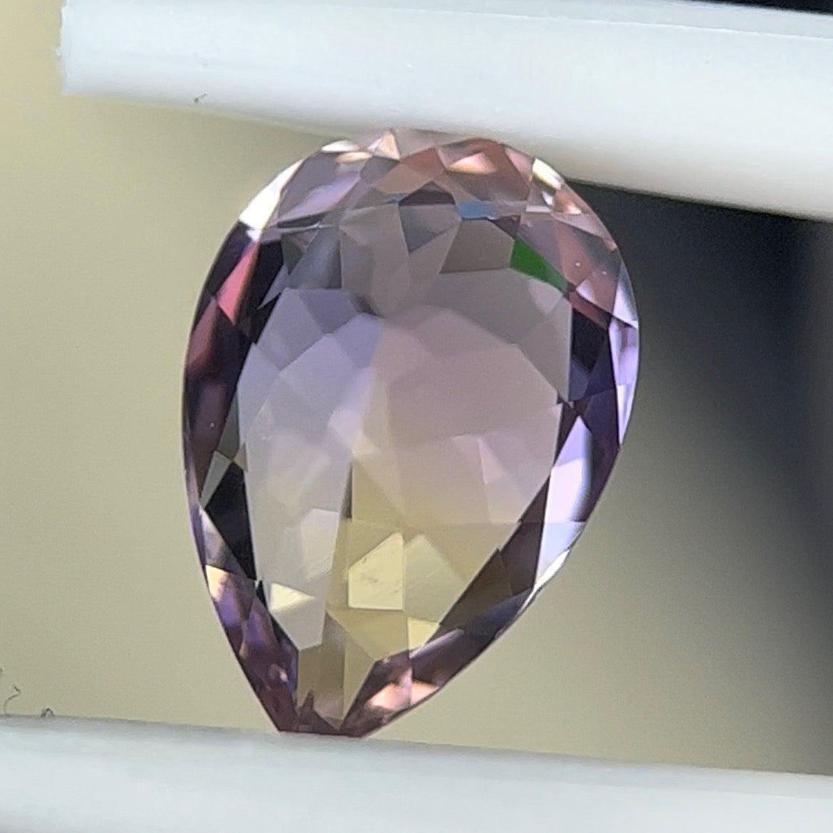 【お客さま専用】アメトリン 1.01 ct ペアシェイプ ピアっちゃん作品 ユサコレ放出品🦐5ZB使用プライス