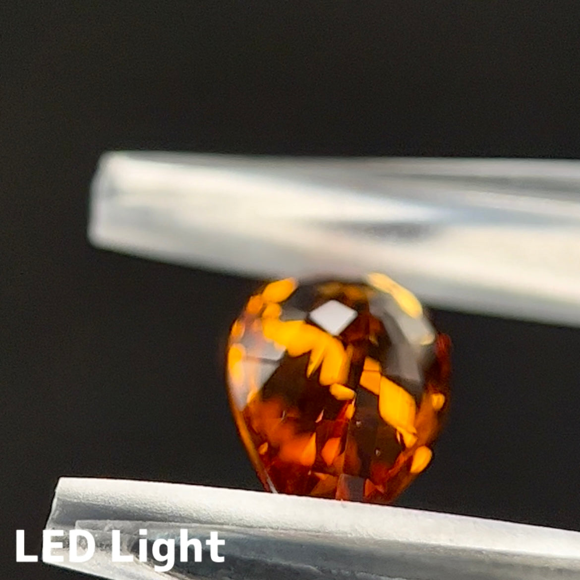 【お客様専用ページ】スペサタイトガーネット 0.98 ct、ルースケース小5個