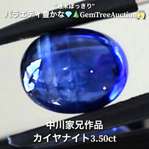 ロイヤルブルーカイヤナイト3.50ct✨“週末ぽっきり”💎🌲GemTreeAuction🙌バラエティー豊かな10品を一挙にオークションでご紹介しちゃいます👍本日「22時20分終了」となります⏰