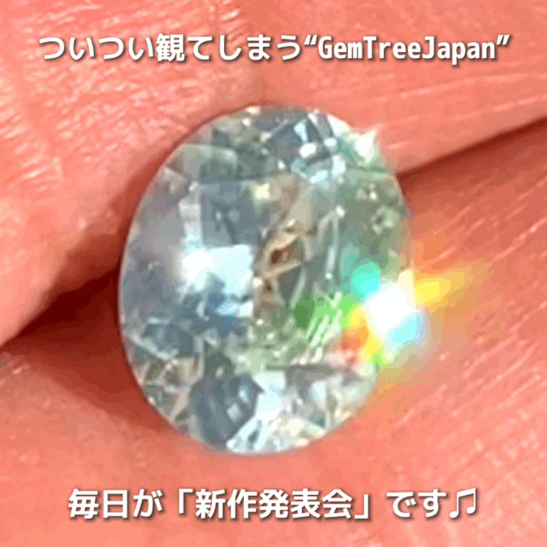 “緑”特集第6弾は❗️強い輝きを包み込むようなベールをまとった“ジルコン1.883ct”✨これもなかなか凄いですよ💎